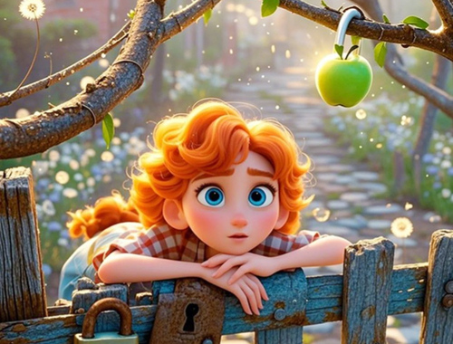 Find The Differences: Green Apple