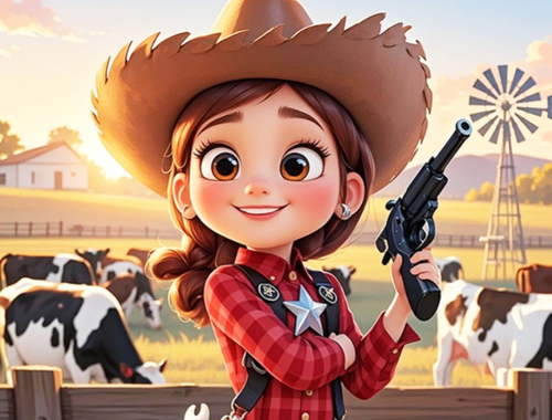 Find The Differences: Cow Farm