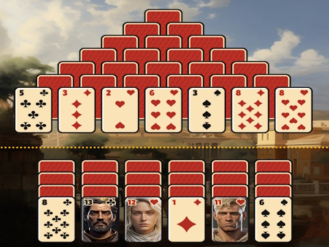 Pyramid Solitaire Ancient Rome