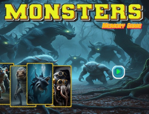 Monsters Memory Game