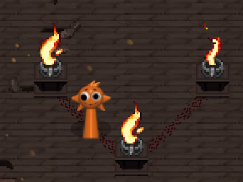 Sprunki Torches Maze