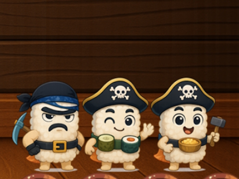 Pirate Coin Bag Escape