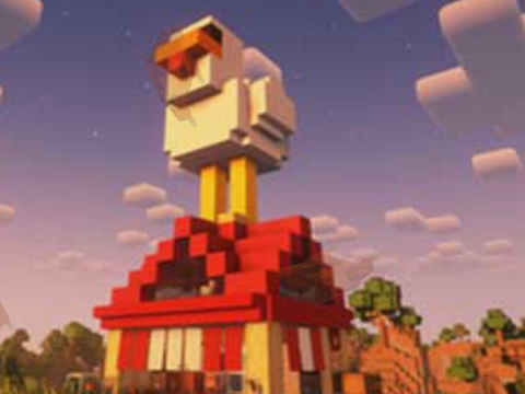Minecraft lava chicken 2