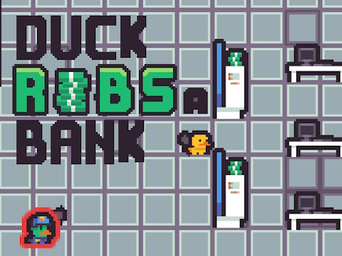 Duck Robs a Bank