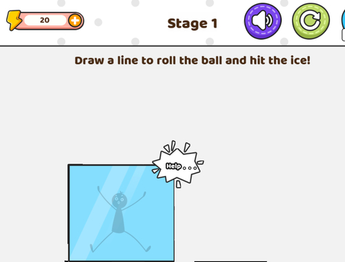 Save The Stick Draw Line