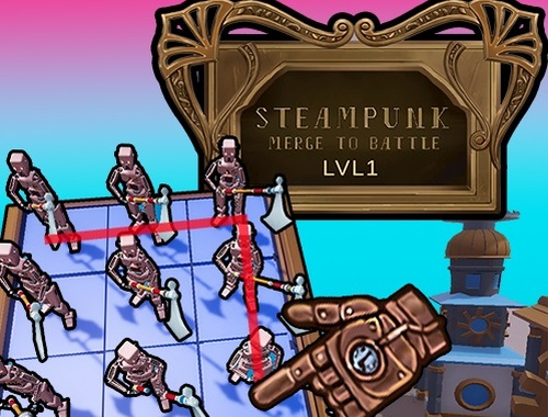 Steampunk Merge To Battle