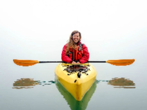 Kayak Kayaking Lake Jigsaw