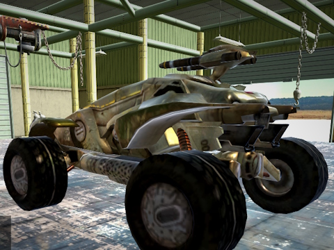 Military Vehicle Driving Simulation