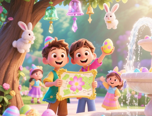 Find The Differences: Easter Egg Hunt