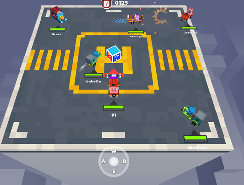 Bumper Car Demolition Race
