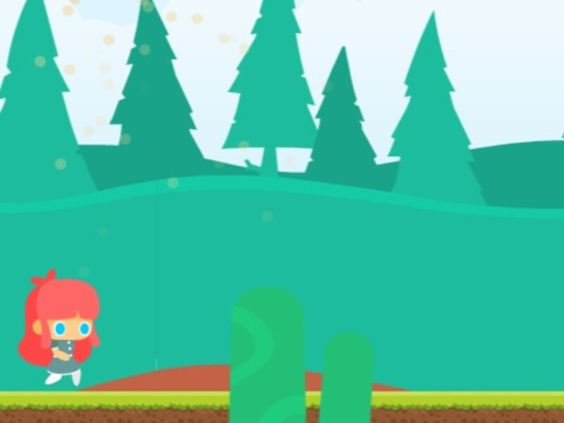 Cute Girl Runner