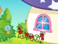 Smurf House Decorating
