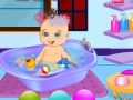 Cute Baby Bathing