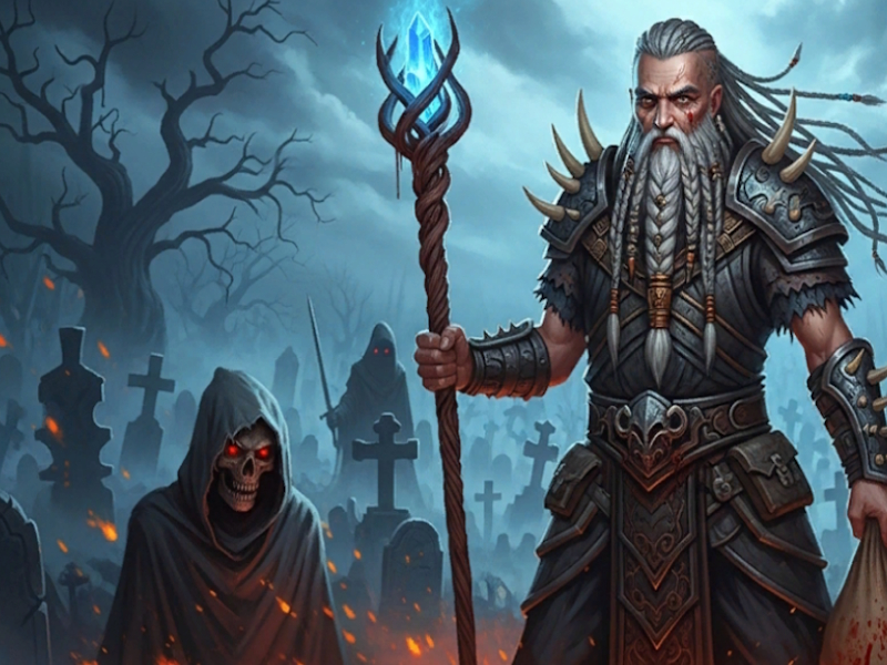 Grave Sorcerer Escape