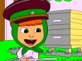 Mary catches bees