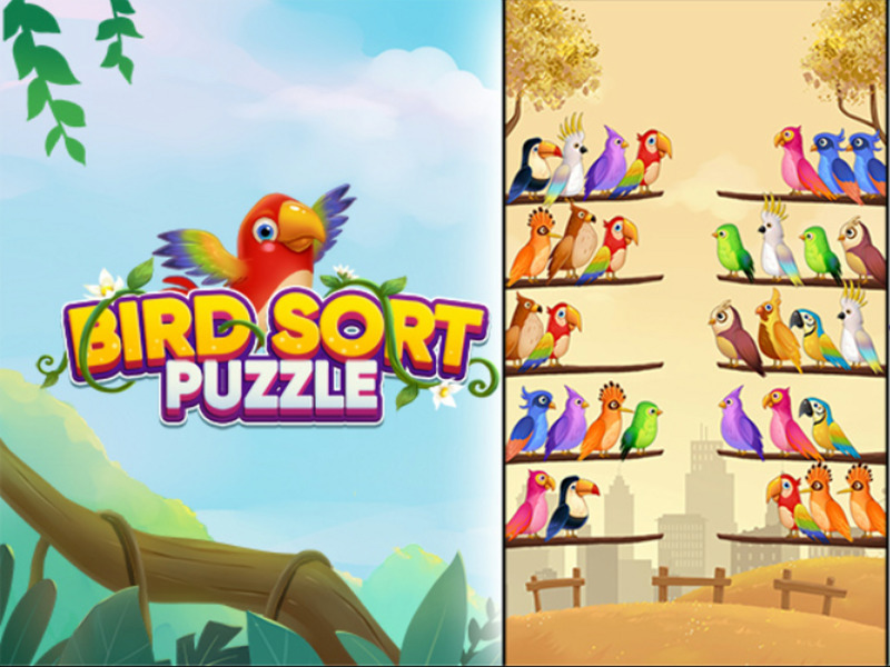 Bird Sort Puzzle