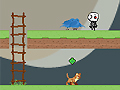 Dog And Bone Are Friend