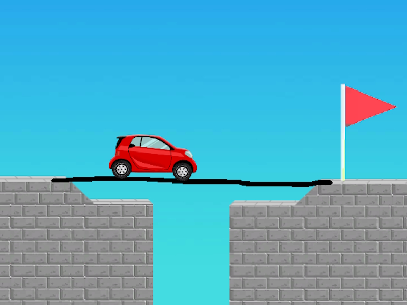 Draw Bridge Brain Game