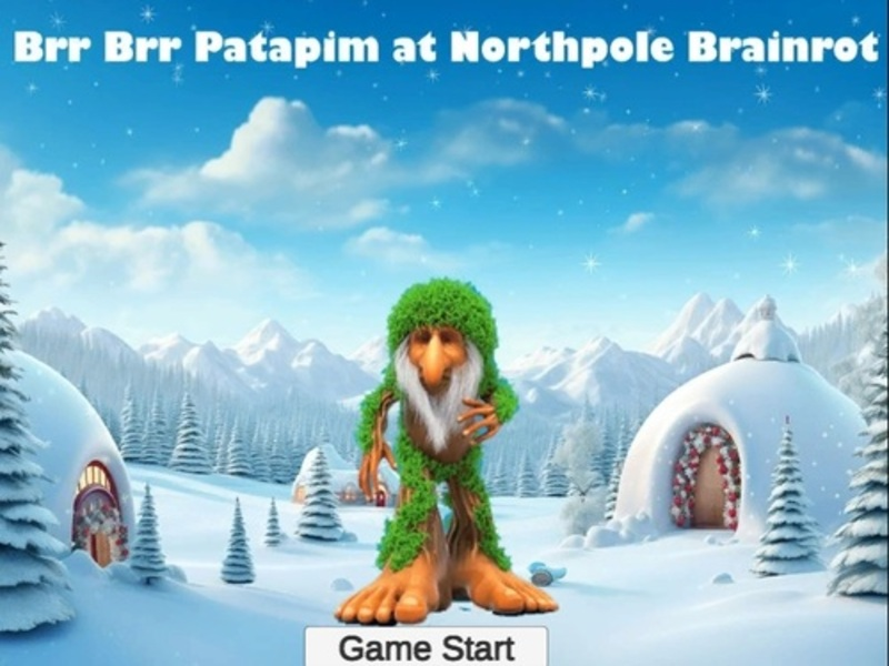 Brr Brr Patapim at Northpole Brainrot