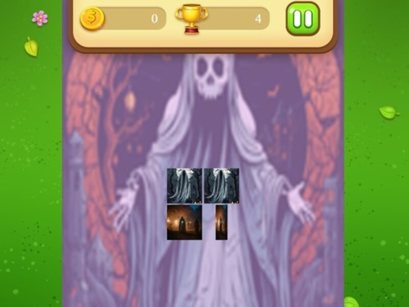 Ghost Memory Match