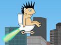 Rocket Toilet
