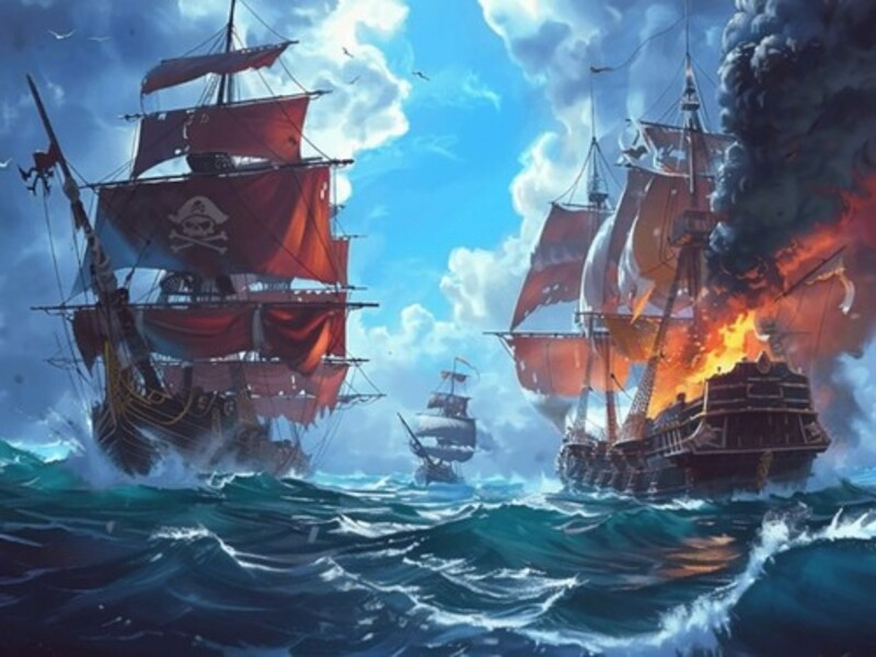Pirate Ships: Build and Fight