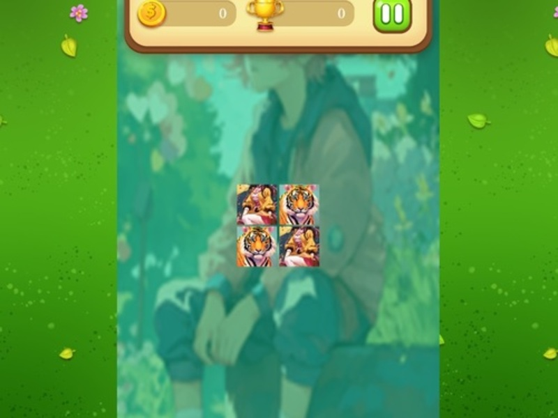 Anime Tiger Memory Match