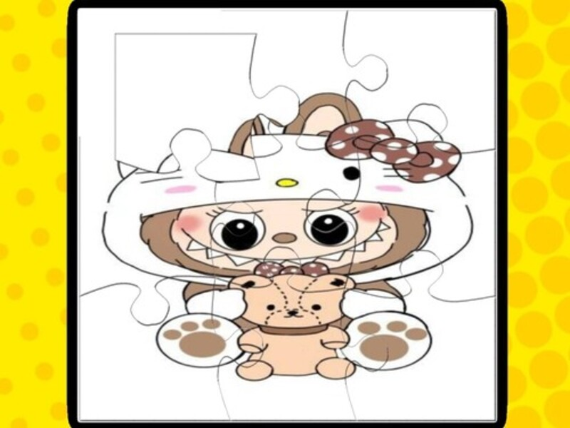 Labubu Jigsaw Puzzles for Kids Game