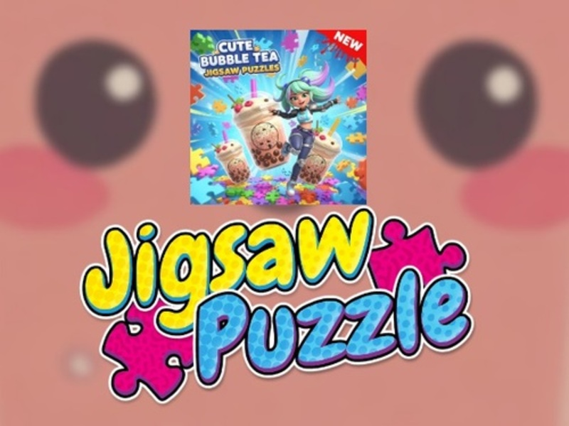 Cute Bubble Tea Jigsaw Puzzles