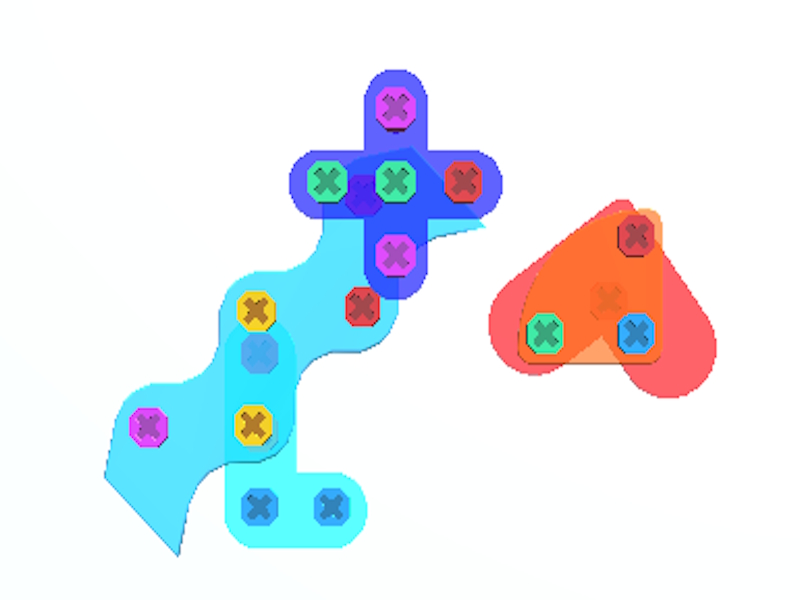 Screw & bolts Puzzle 3D