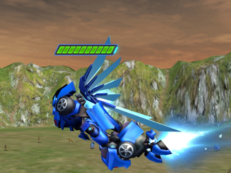 Jurassic Dinosaur Mech Battle