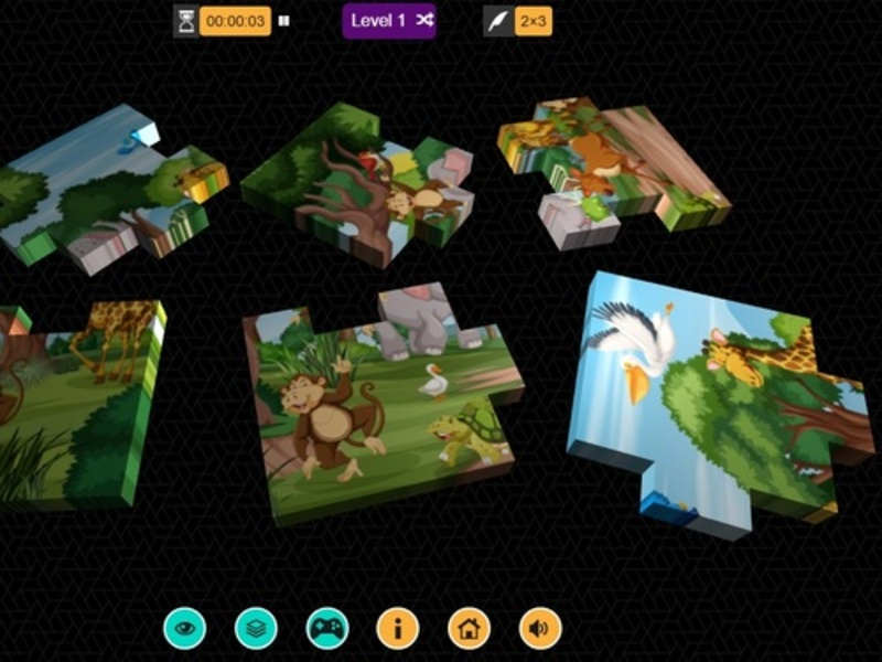 3D Jigsaw Puzzle