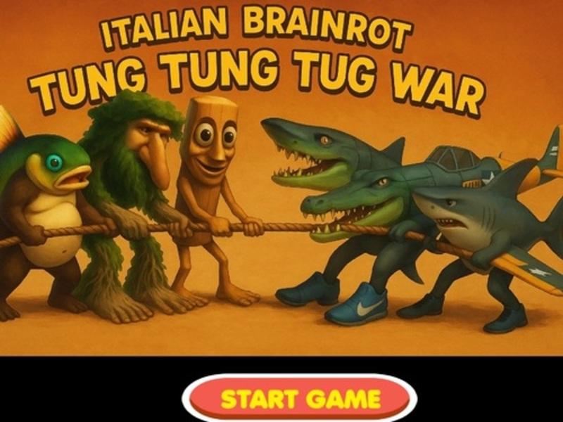 Italian Brainrot Tung Tung Tug War