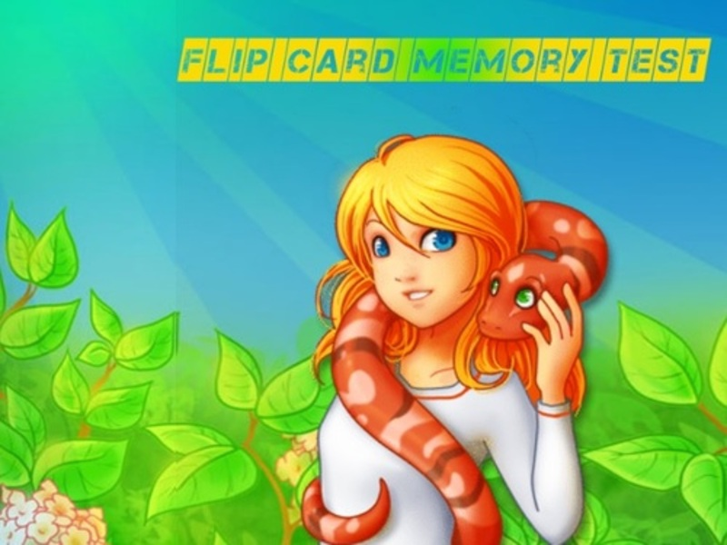 Flip Card Memory Test