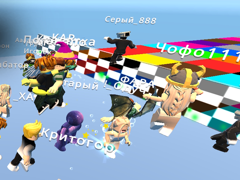 Stand on the Right Color Robby