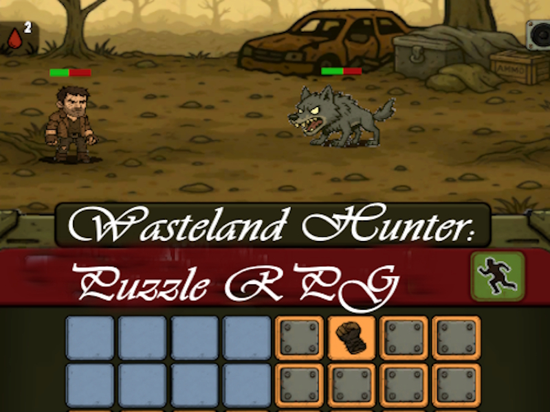Wasteland Hunter: Puzzle RPG