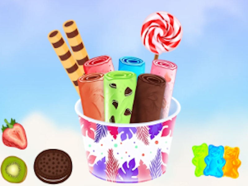 DIY Ice Cream Roll Cone