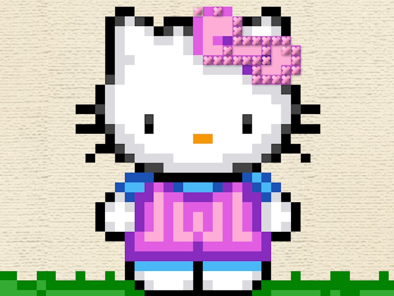 Hello Kitty Cross Stitch