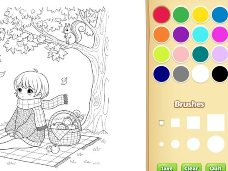 Cozy Coloring Book for Kids