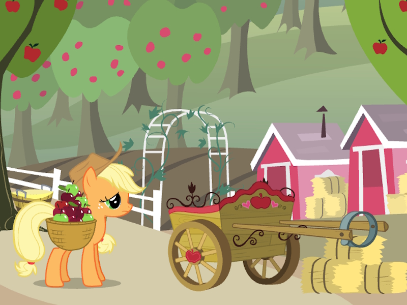 My Little Pony Applejack's Apple Harvest