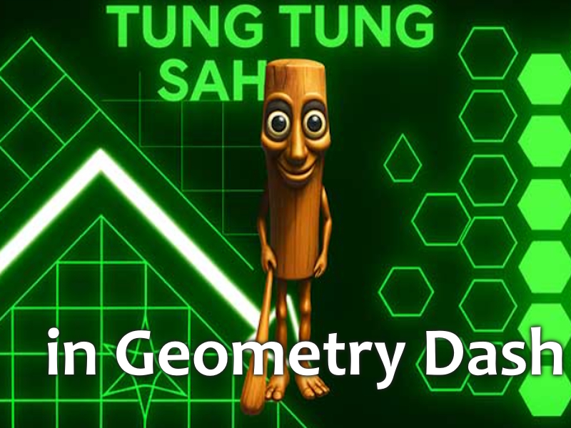 Tung Tung Sahur in Geometry Dash