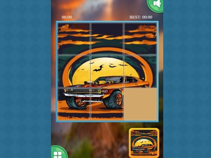 Monster Truck Sliding Puzzles