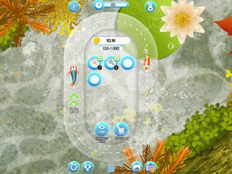 Idle Koi Pond