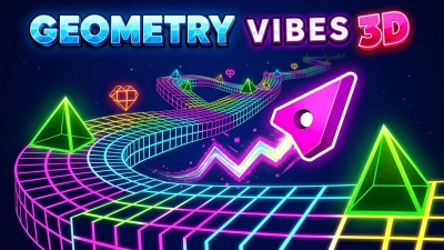 Geometry Vibes 3D — lojë online falas