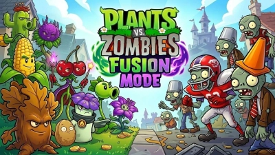 Гаме Plants vs Zombies Fusion Mode онлајн