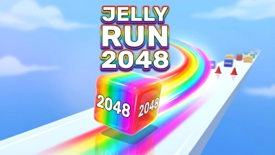 Jelly Run 2048 — free online game