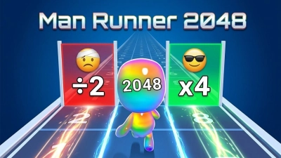 Spel Man Runner 2048 aanlyn